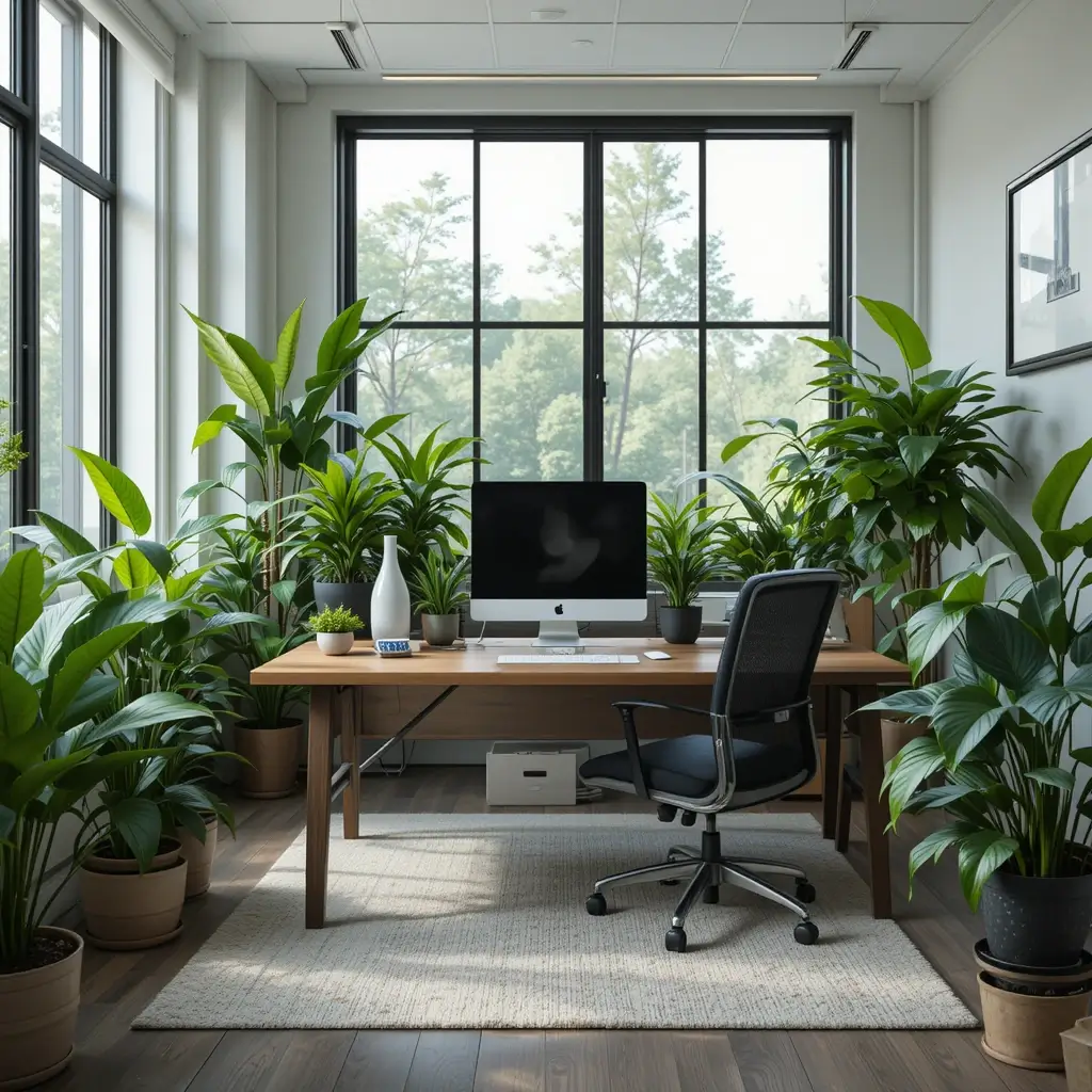 Greenery for Calm and Focus