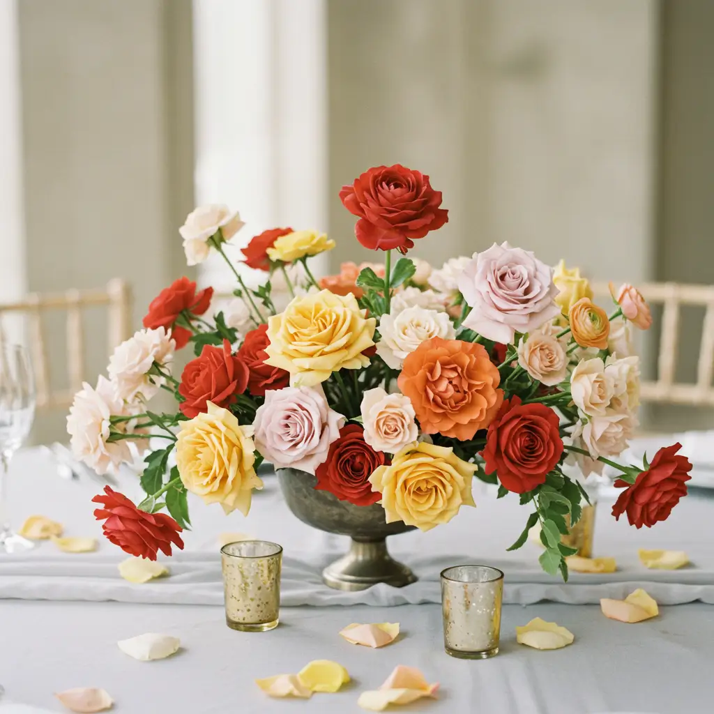 Grounded Blooms with No Vase