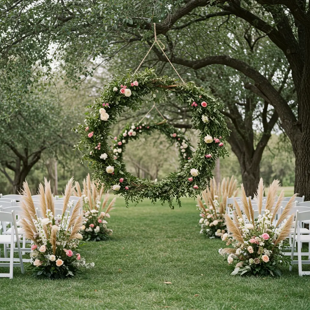 Hanging Floral Hoops