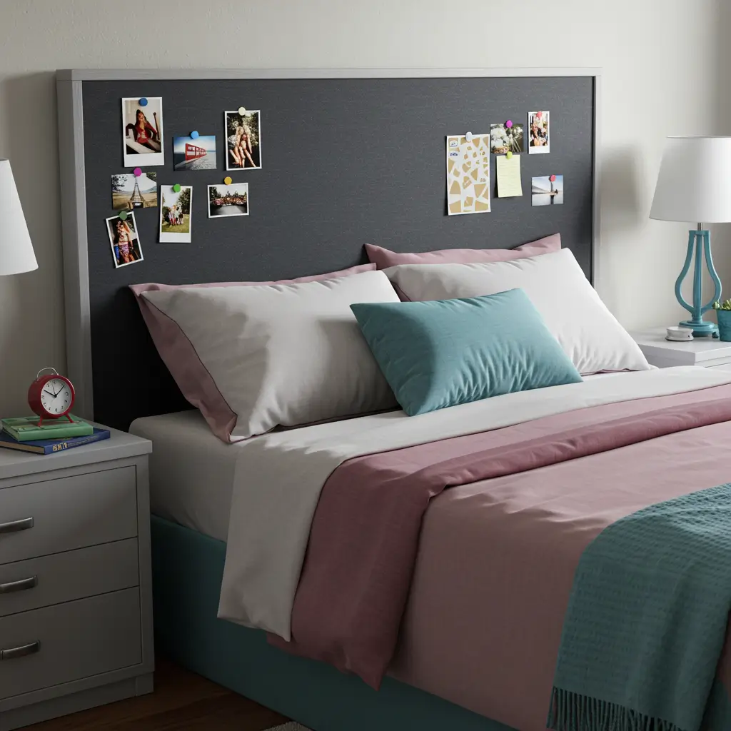 Headboards with Magnetic Boards