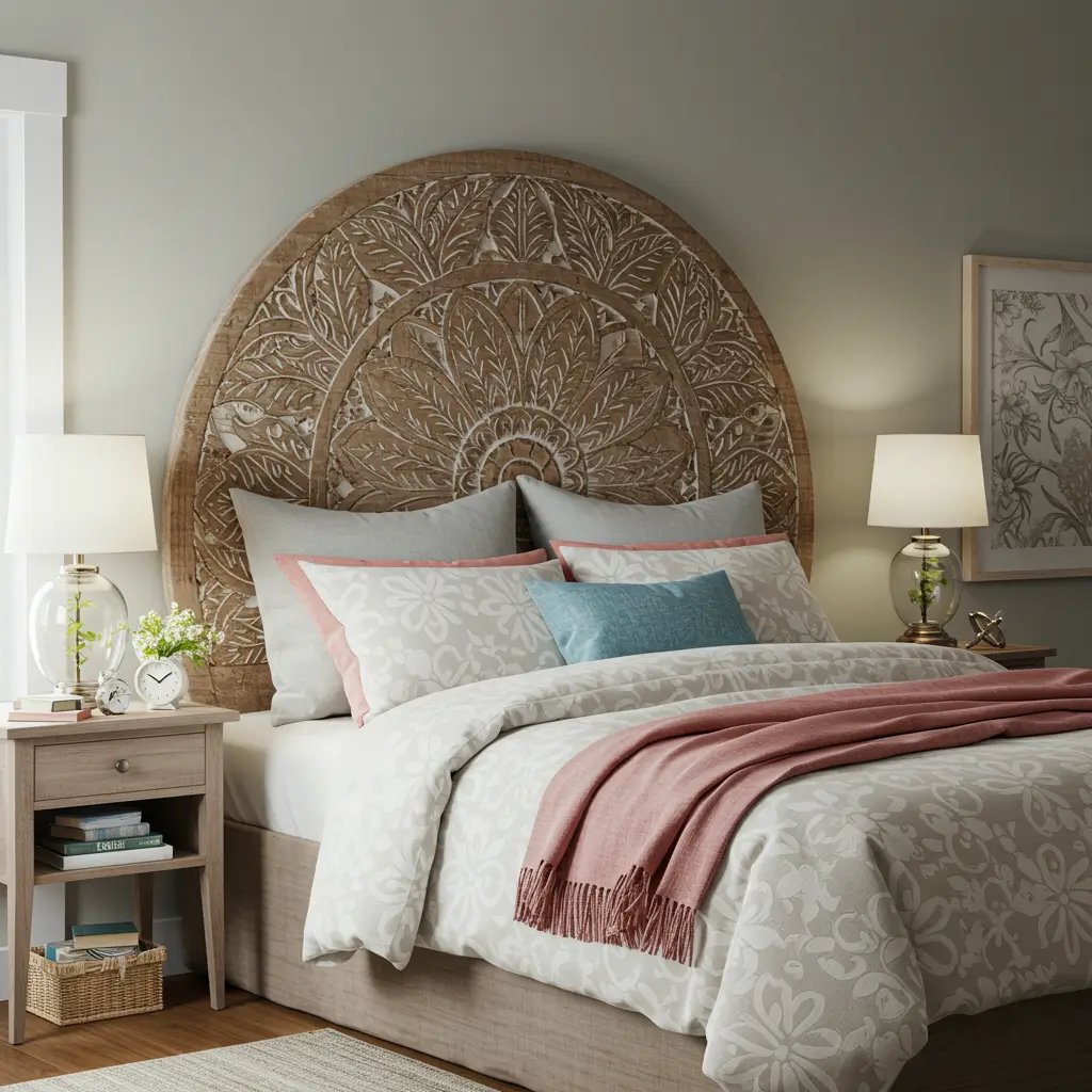 Headboards with Nature Motifs