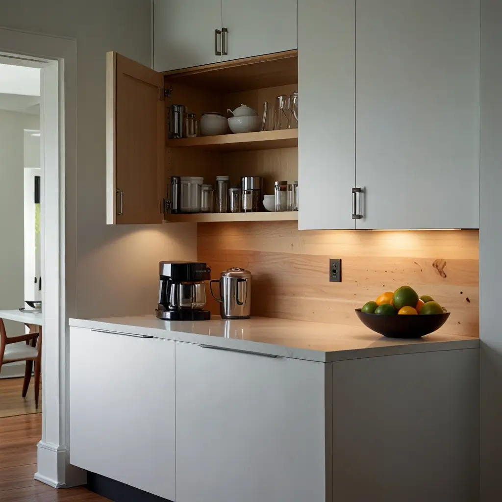 Hidden Appliances for a Clean Look