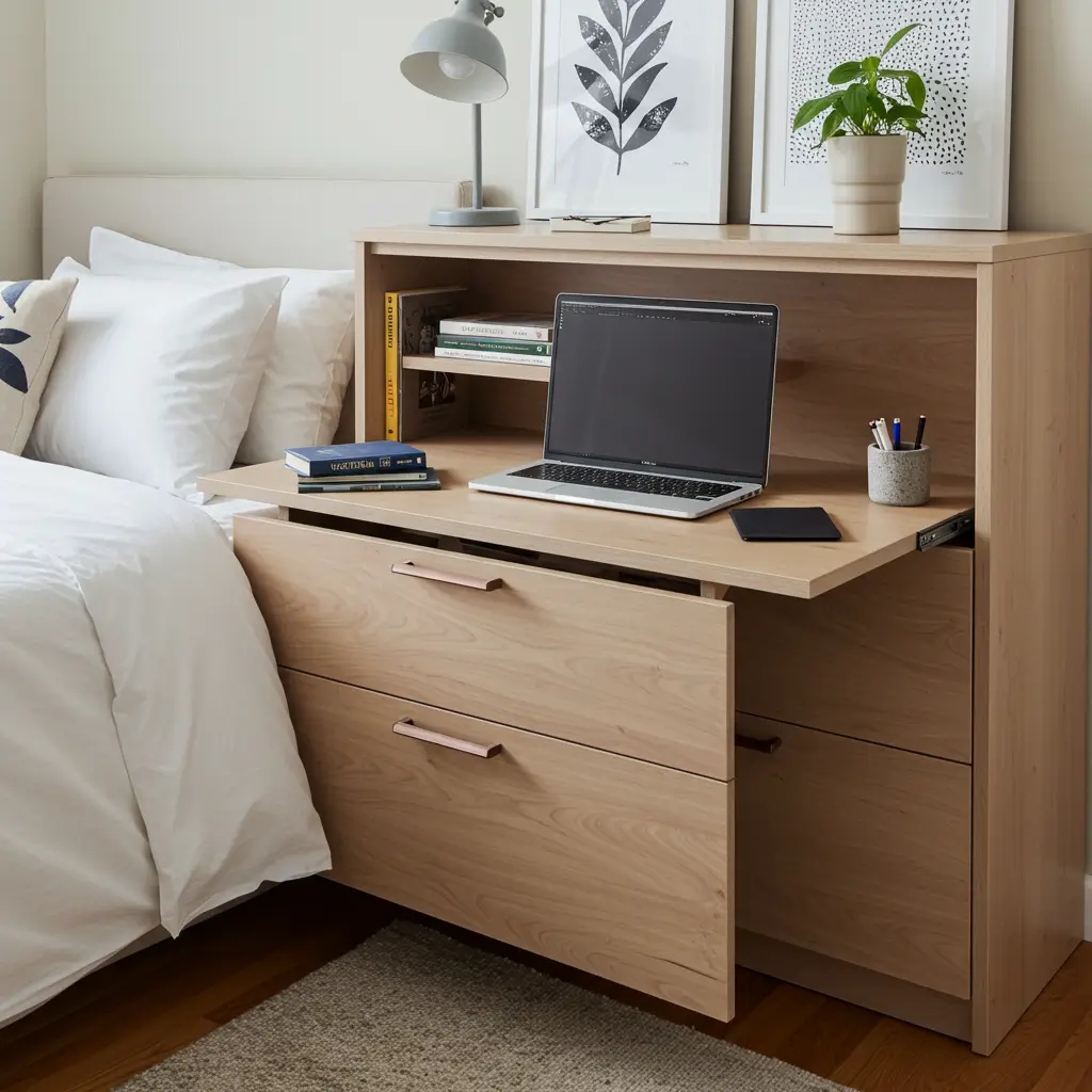 Hidden Desk Drawer