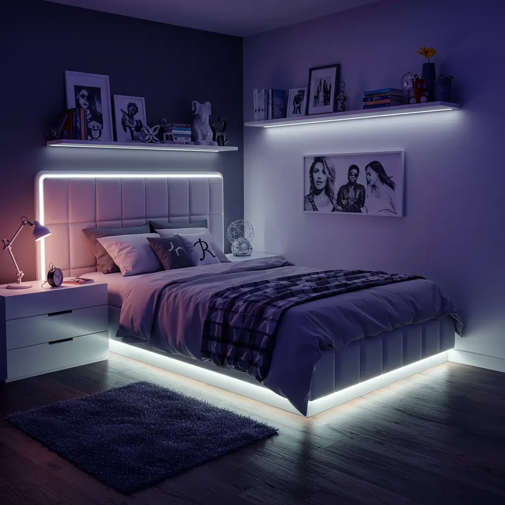Hidden Lighting for a Futuristic Feel