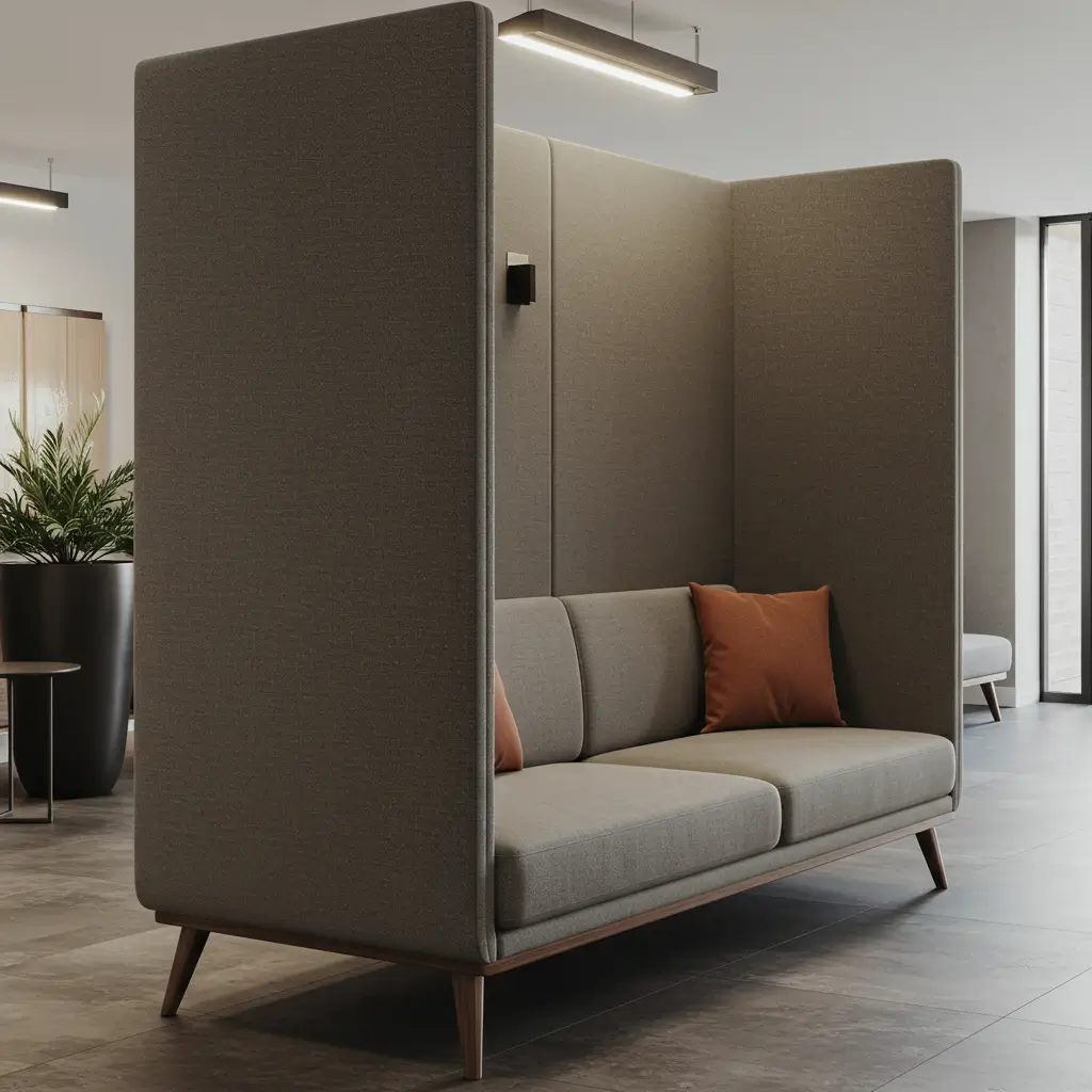 High-Back Sofa for Privacy
