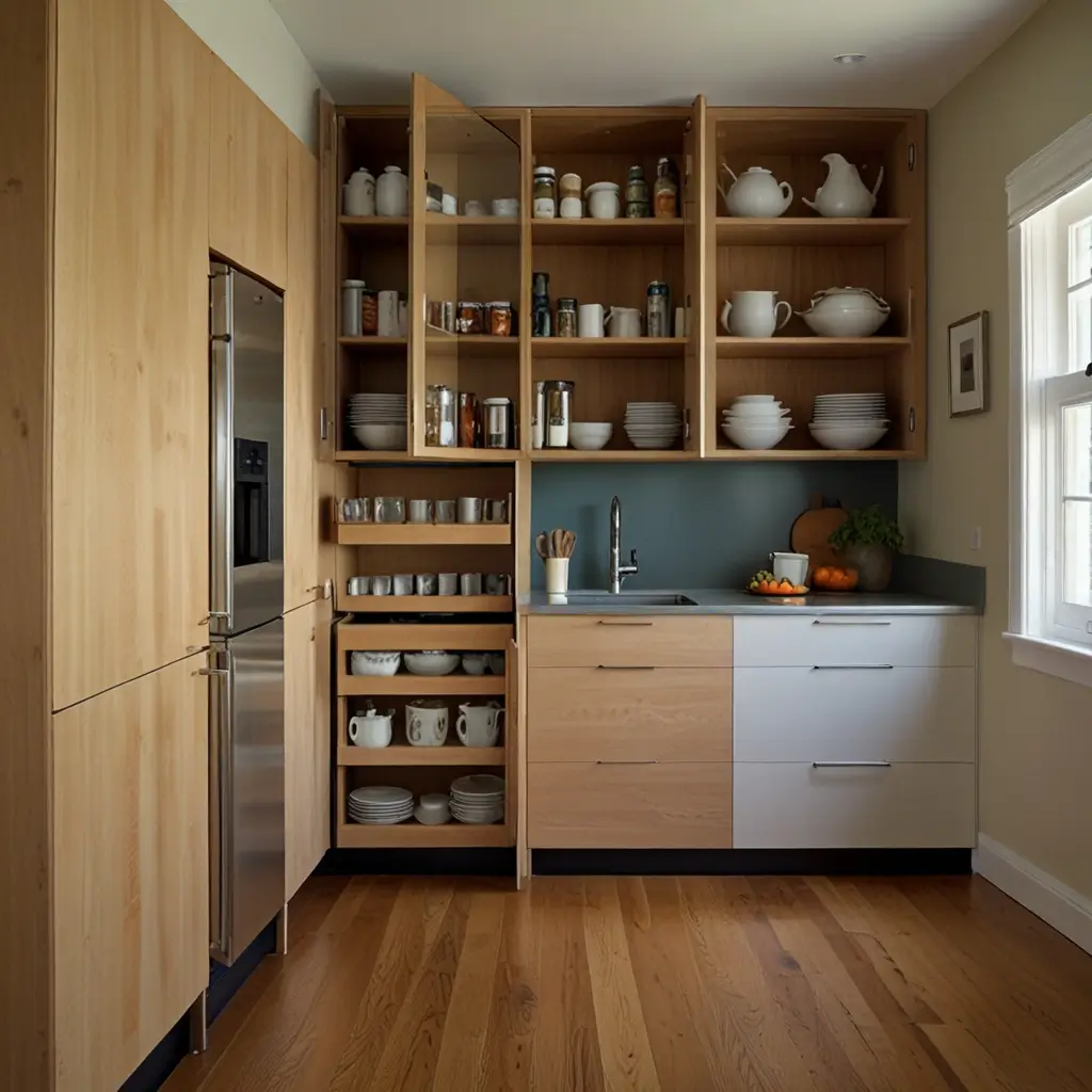 High Cabinets for Vertical Storage