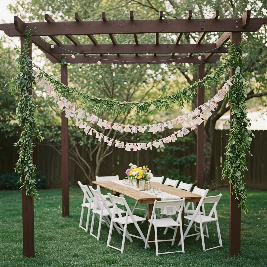 Homemade Hanging Garlands