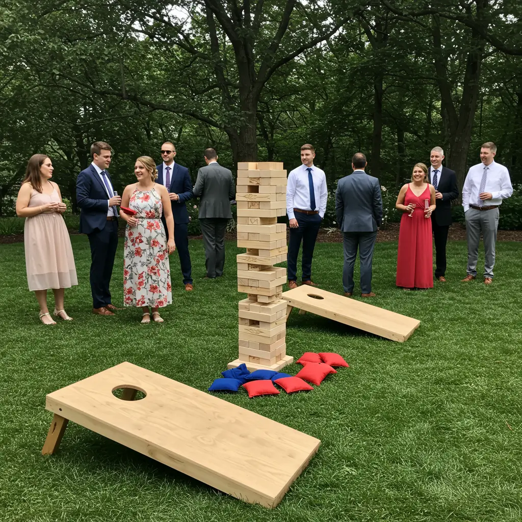 Host Lawn Games for Entertainment