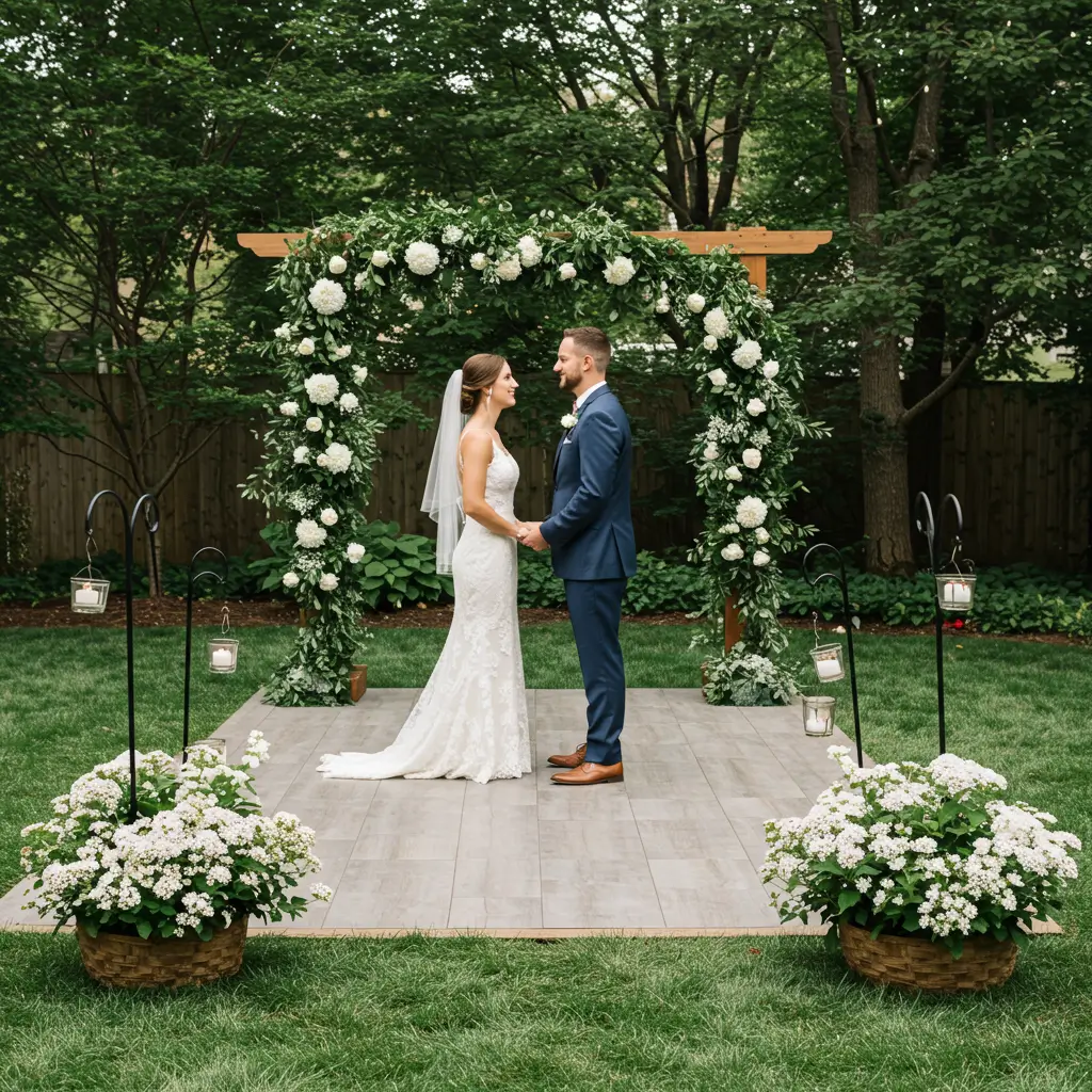 Host in a Family Backyard