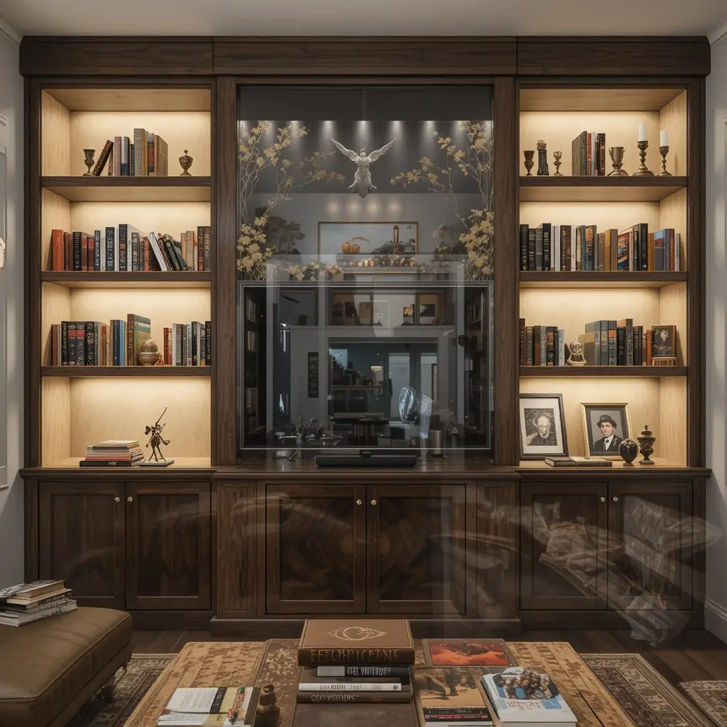 Illuminated Display Niches