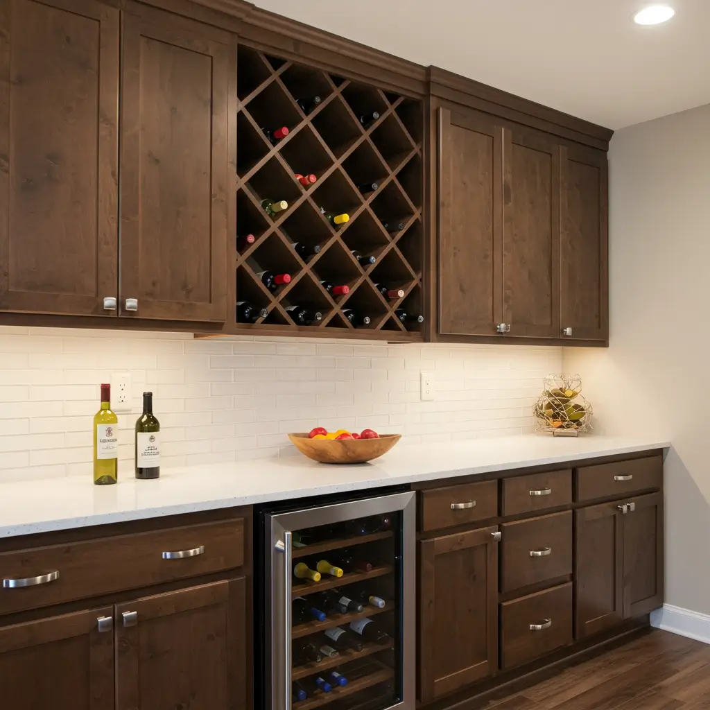 Incorporate Open Wine Racks