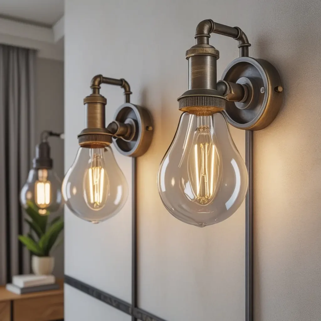 Industrial-Inspired Wall Sconces