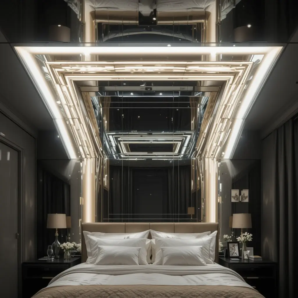 Infinity Mirror Effect for a Futuristic Feel