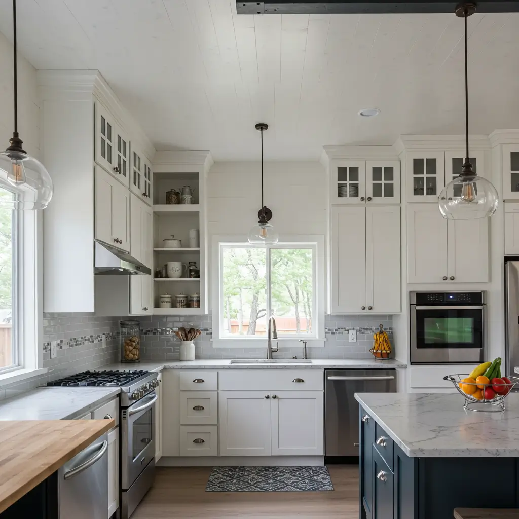 Install Cabinets Up to the Ceiling