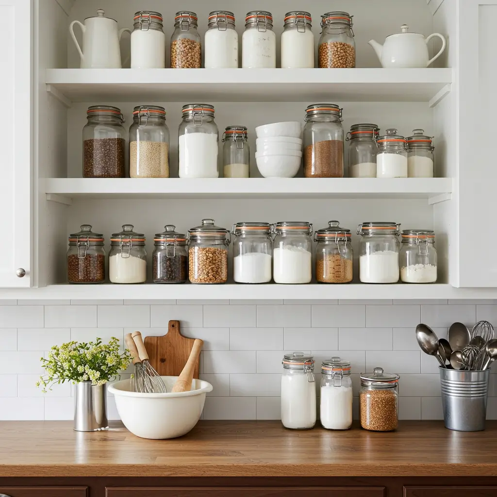 Install Open Shelving for Quick Access