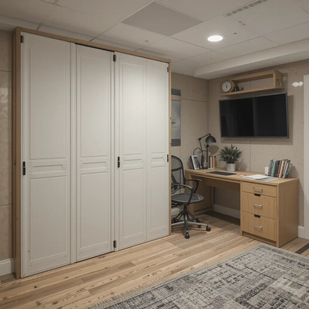 Install a Folding Wall for Flexibility