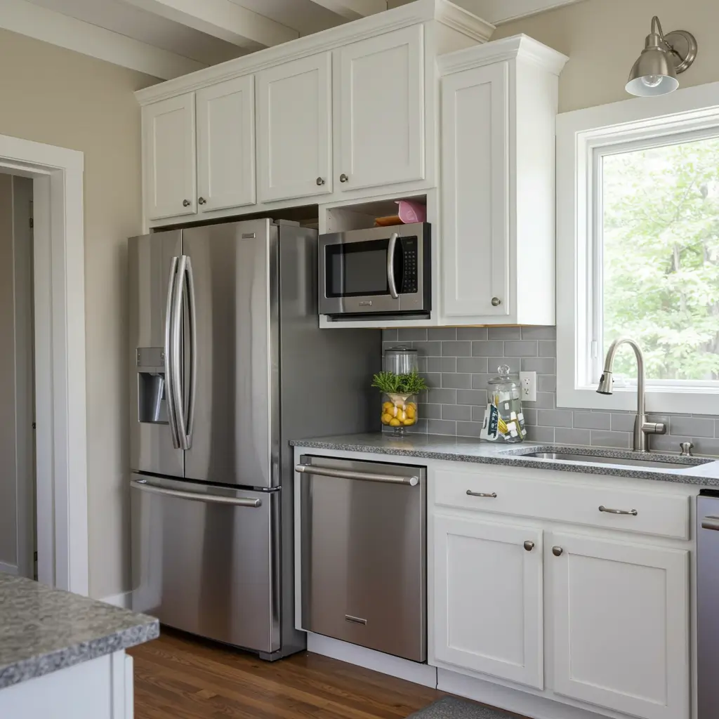 Install an Over-the-Fridge Cabinet
