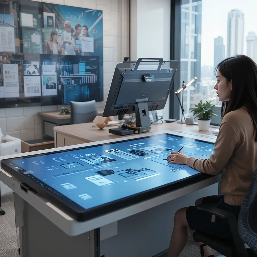 Interactive Touchscreen Workstation