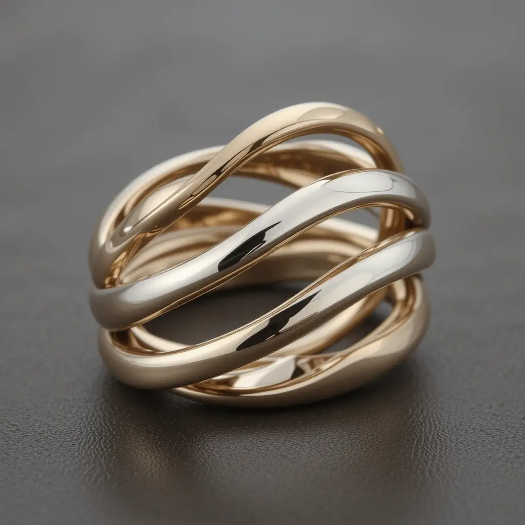 Interlocking Bands Stack for Seamless Look