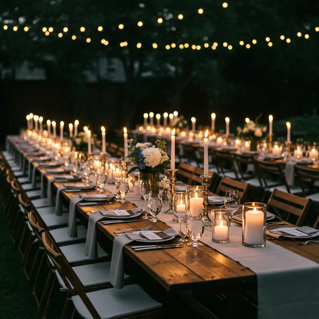 Intimate Candlelit Dinner