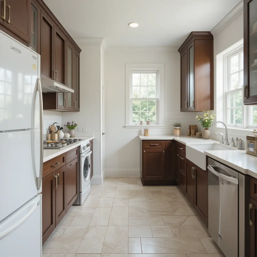 Keep Flooring Light and Simple