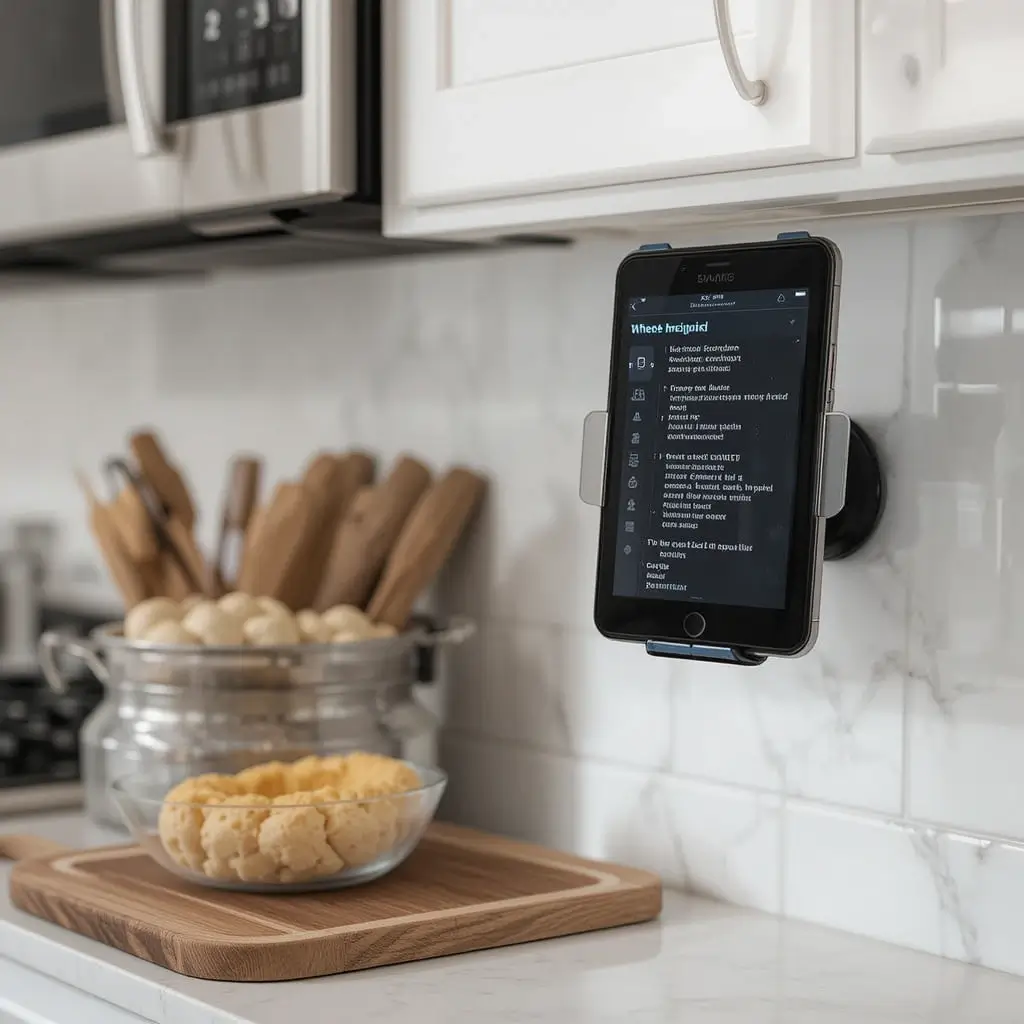 Keep a Digital Recipe Display