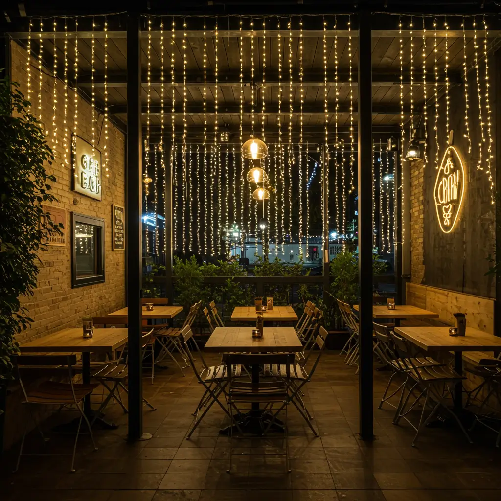 LED Curtain Lights for Walls or Partitions
