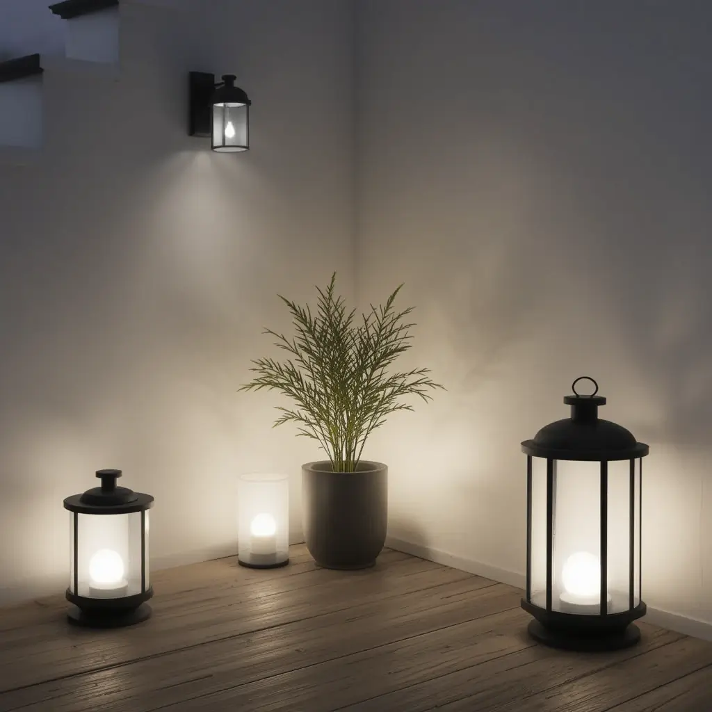 LED Lanterns for Corners