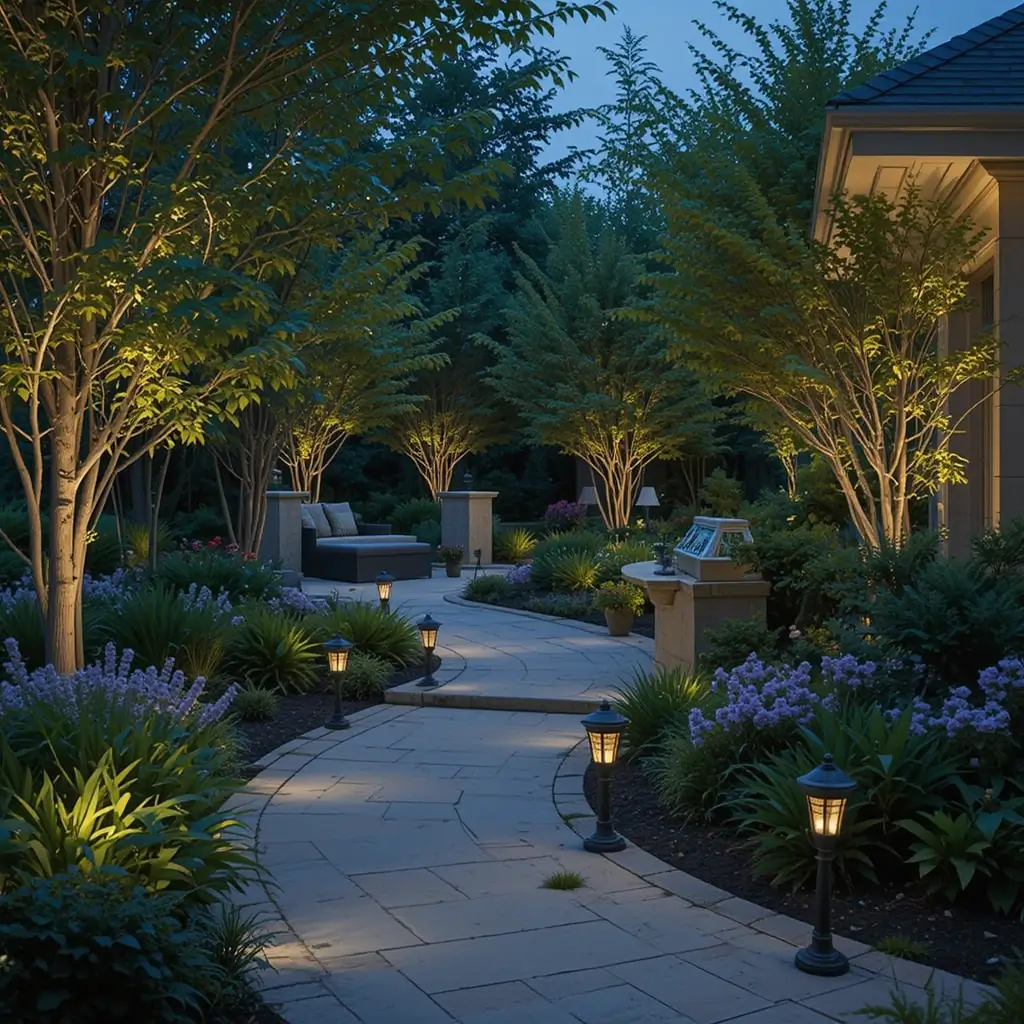 Landscape Lighting for a Subtle Glow