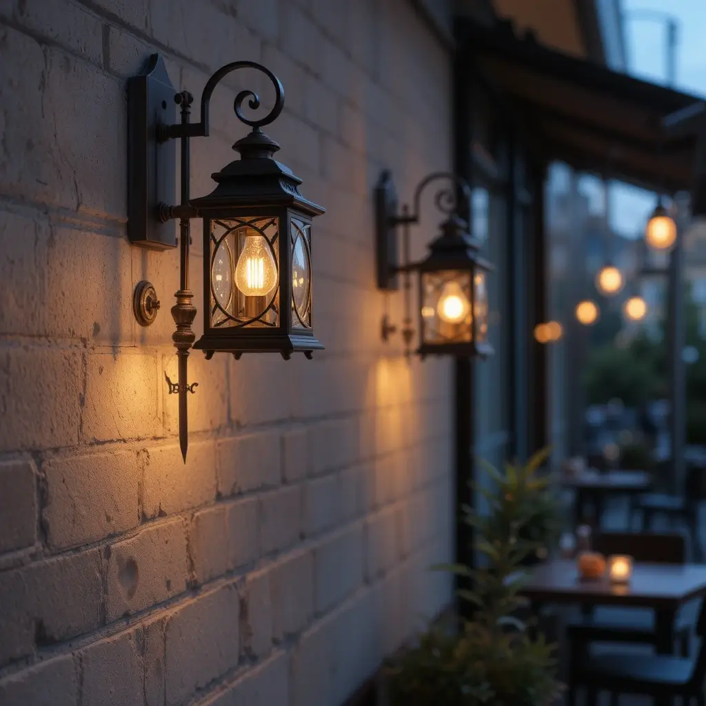 Lantern Wall Sconces for a Cozy Glow