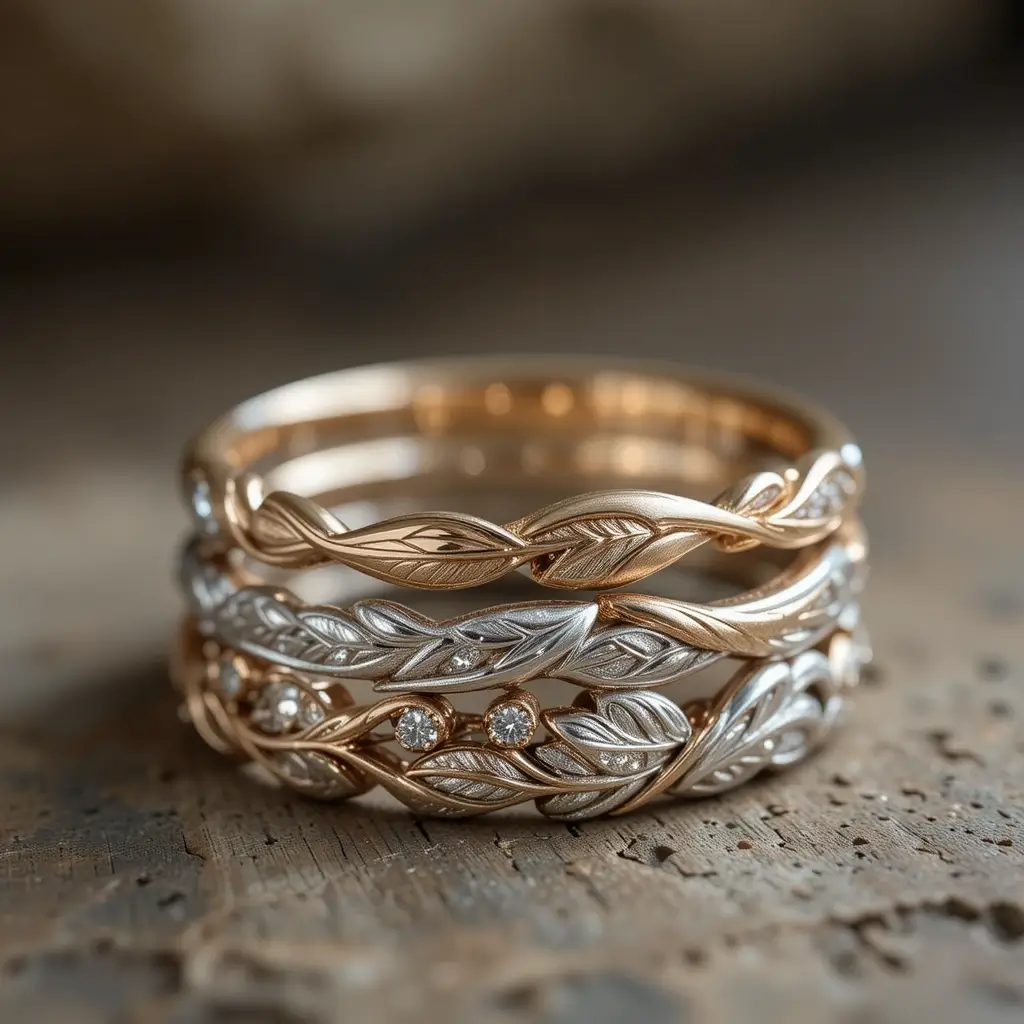 Leaf Inspired Stack for a Nature Lover’s Dream