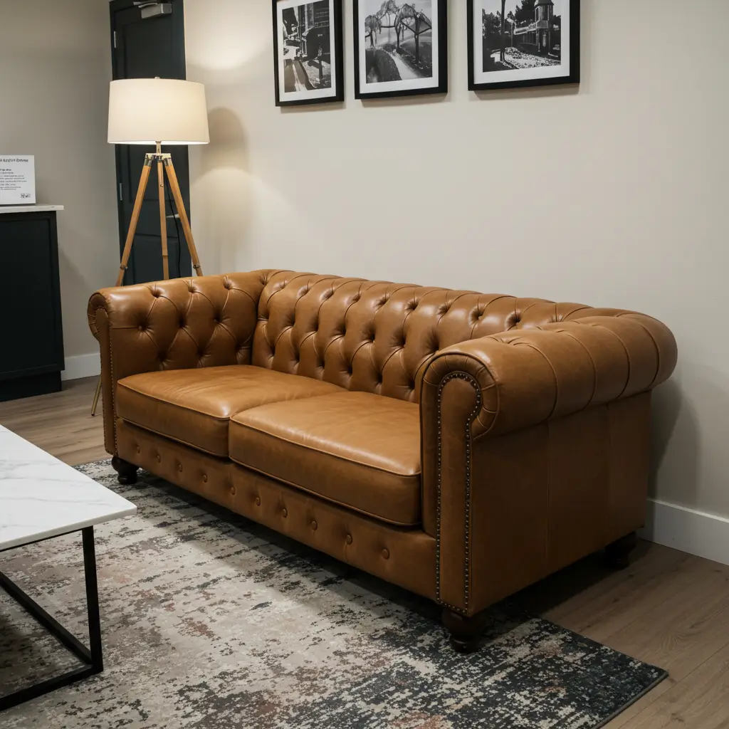 Leather Sofa for Durability