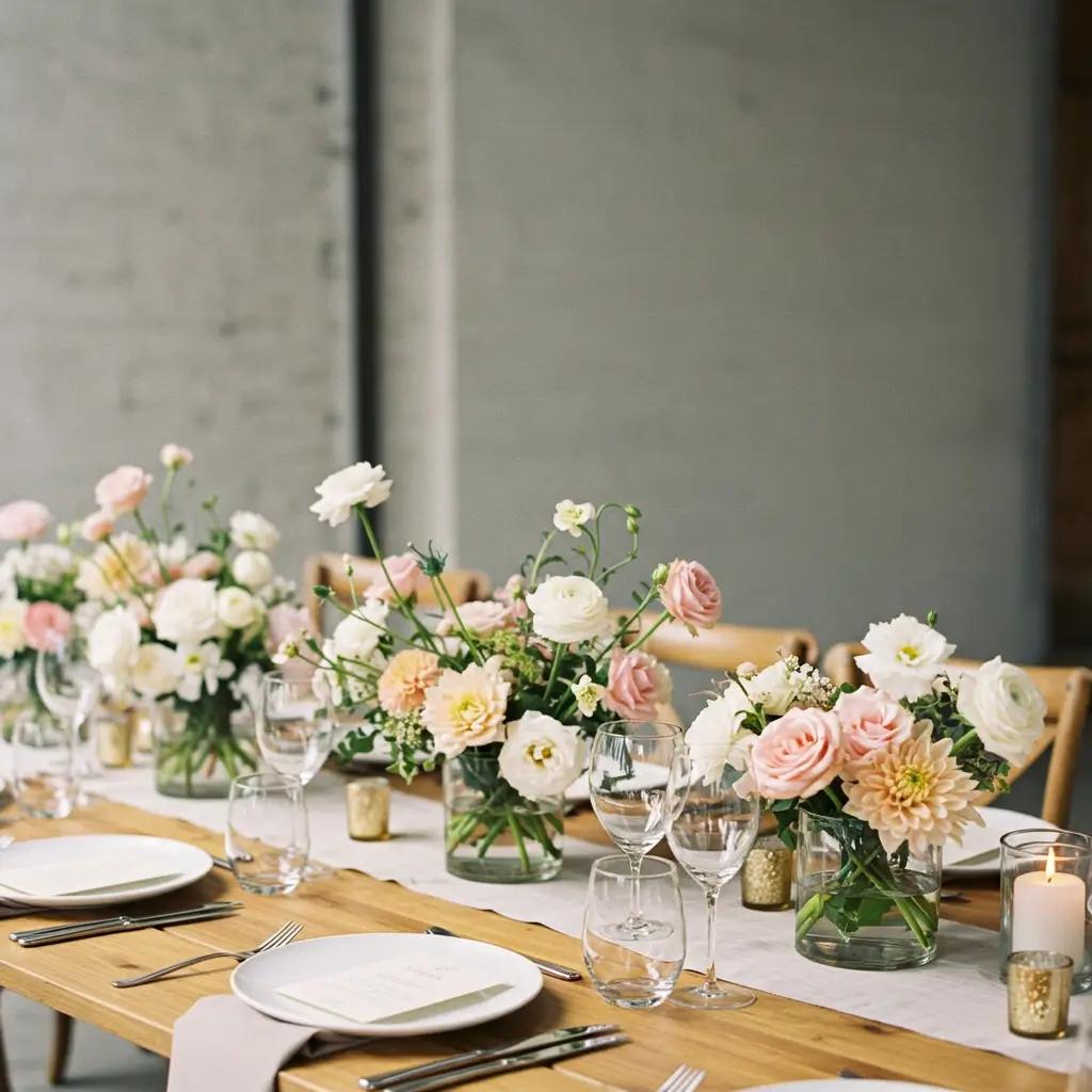Linear Floral Layouts