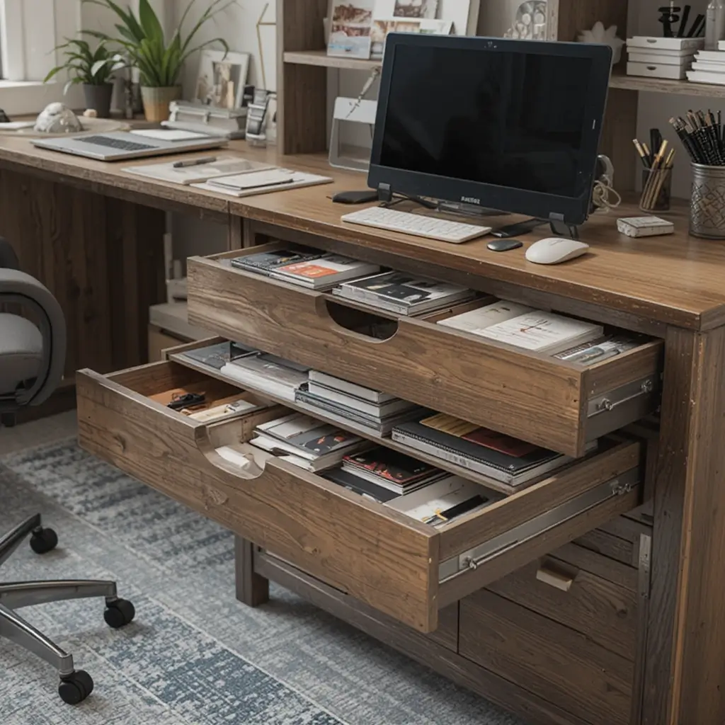 Lockable Drawers for Security