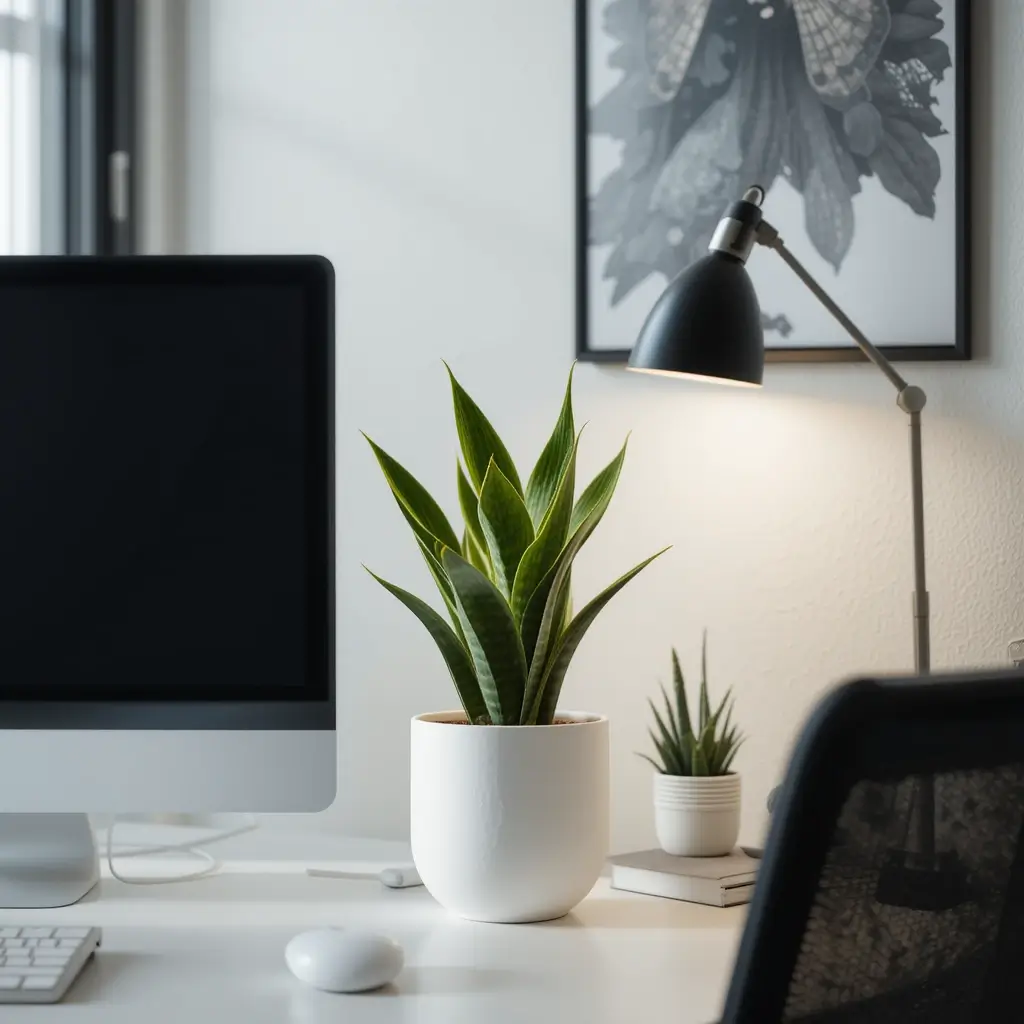 Low-Maintenance Desk Plant