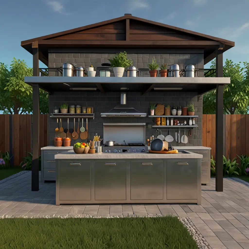 Luxury Chef’s Outdoor Kitchen
