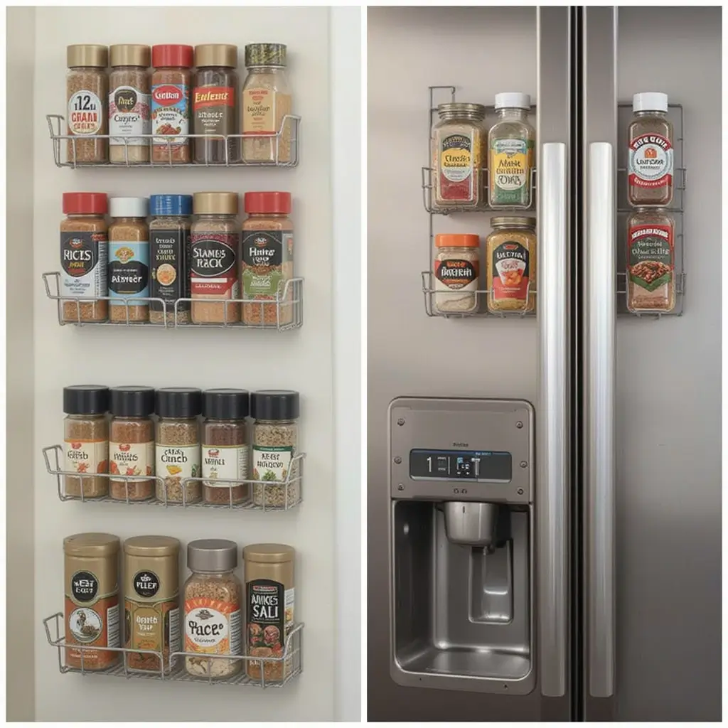 Magnetic Spice Racks