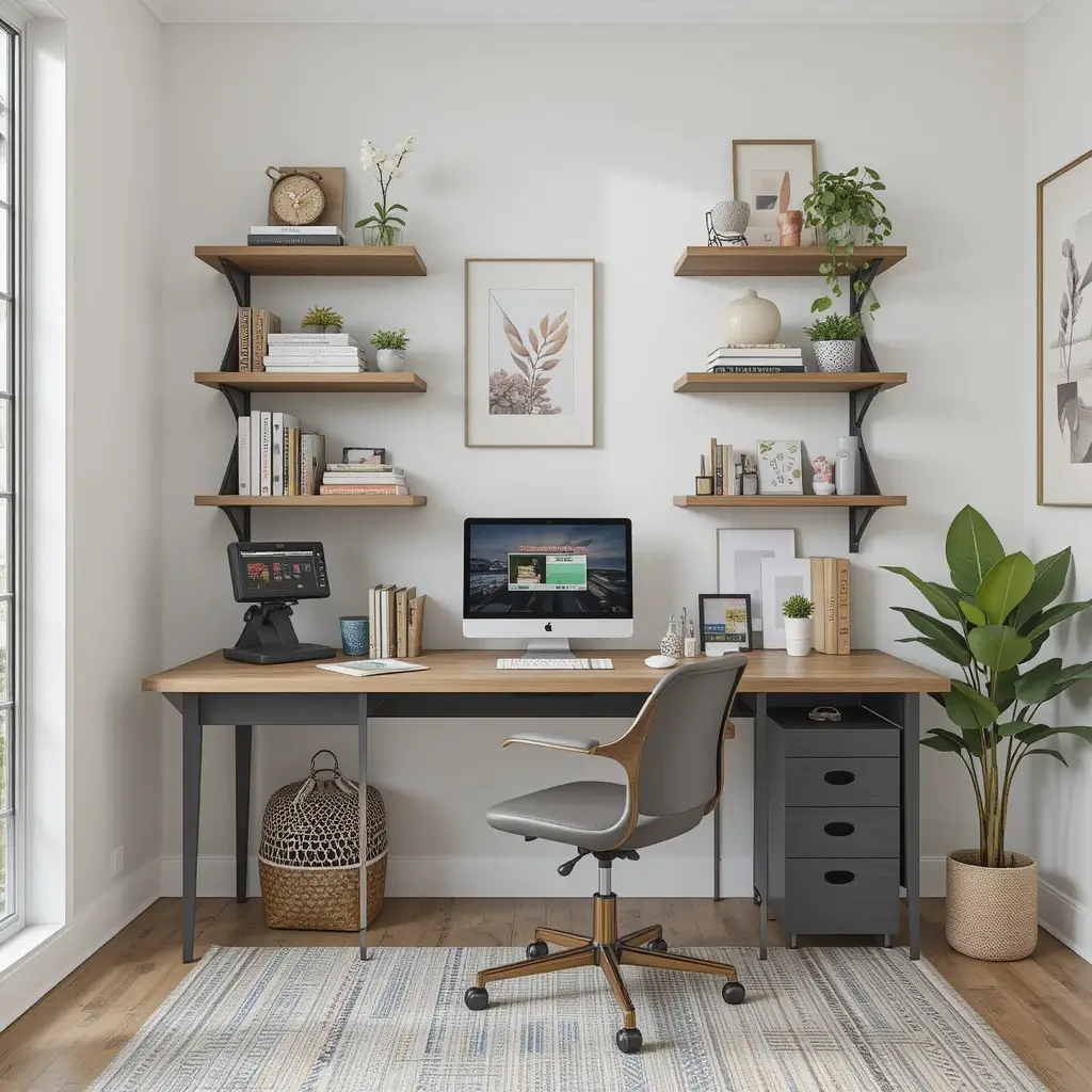 Maximize Vertical Space with Shelving