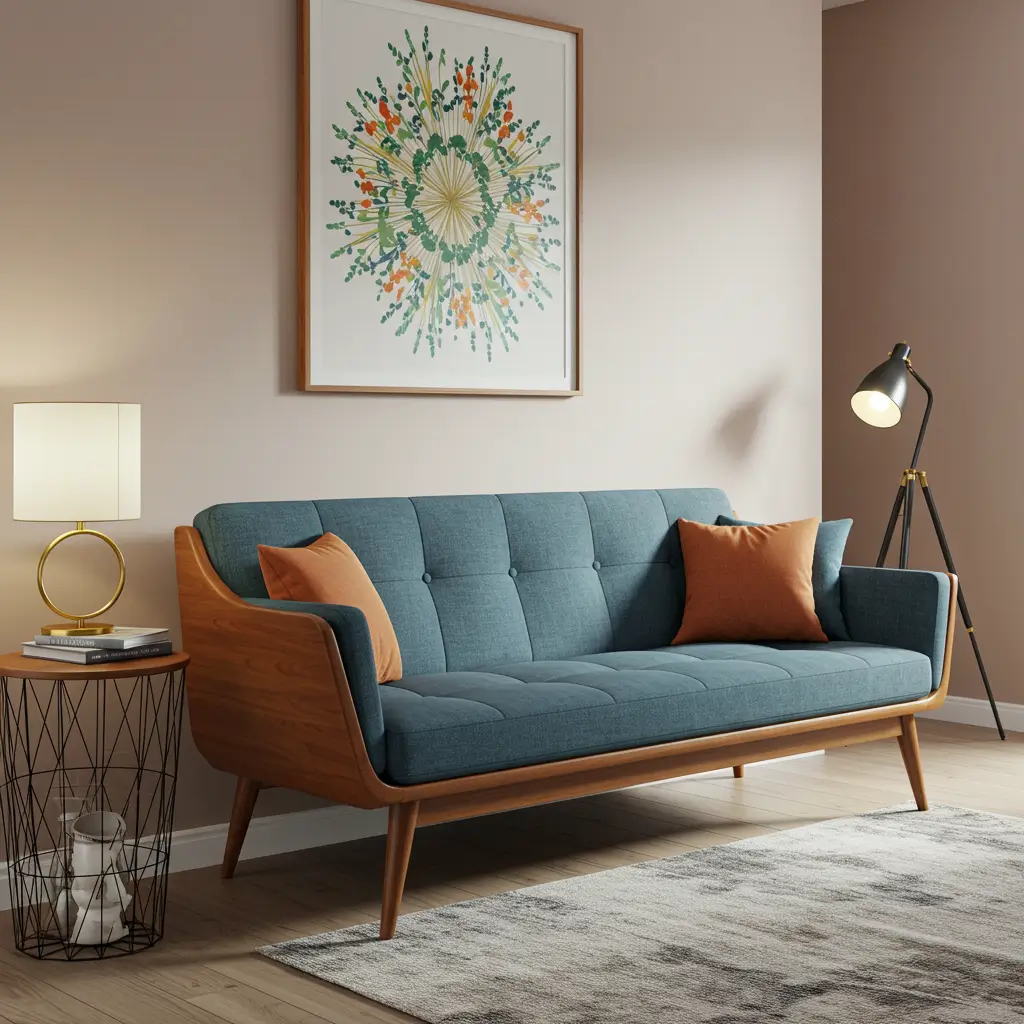 Mid-Century Modern Sofa
