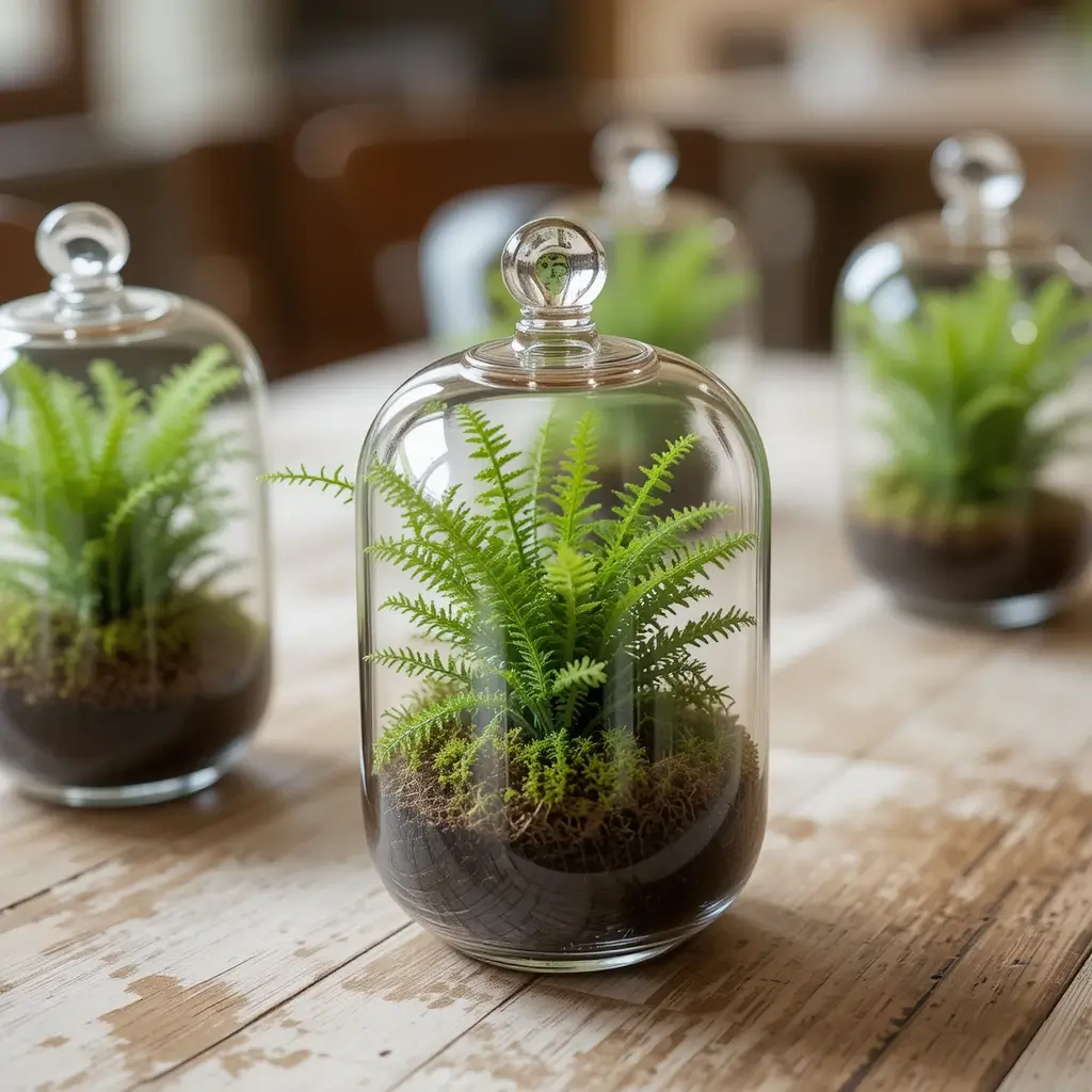 Mini Fern Terrariums
