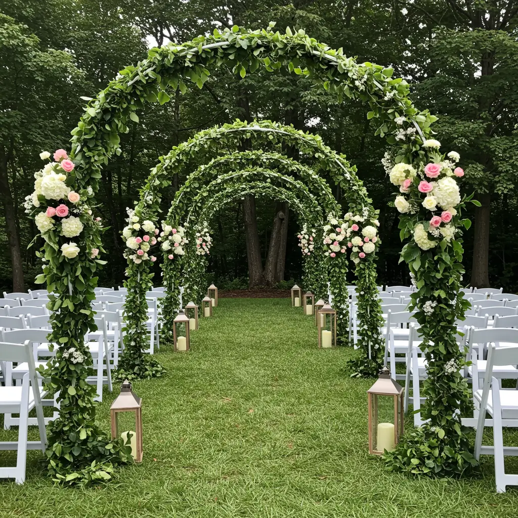 Miniature Picket Arches