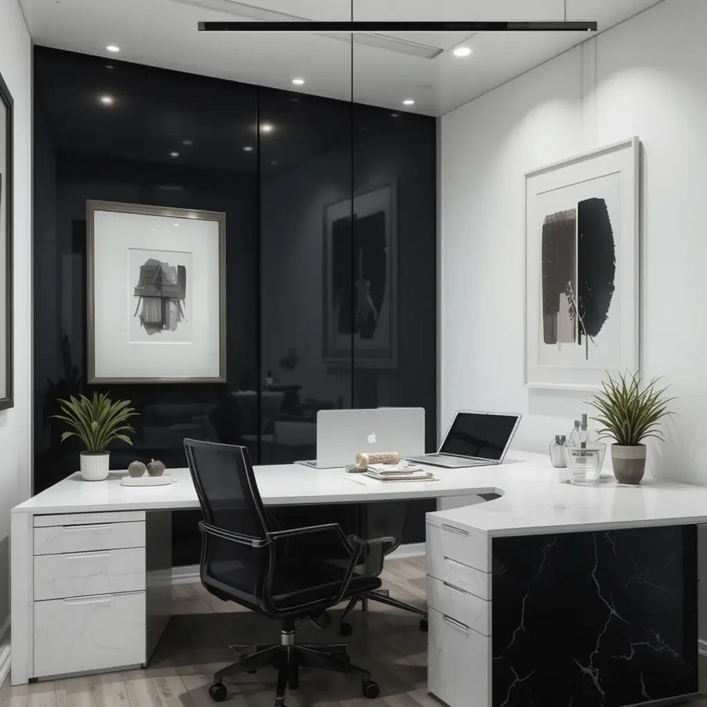Minimalist Black and White Theme