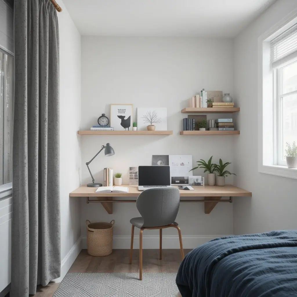 Minimalist Desk Corner