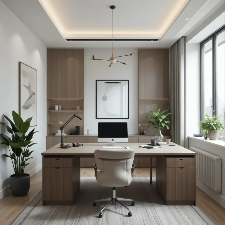 Minimalist office ideas for men workspaces