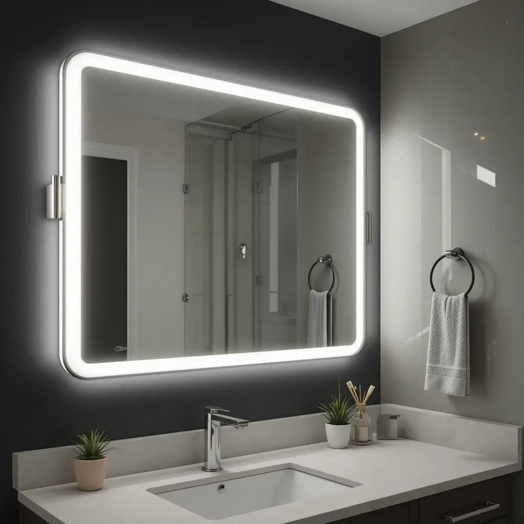 Mirror-Mounted Task Lights