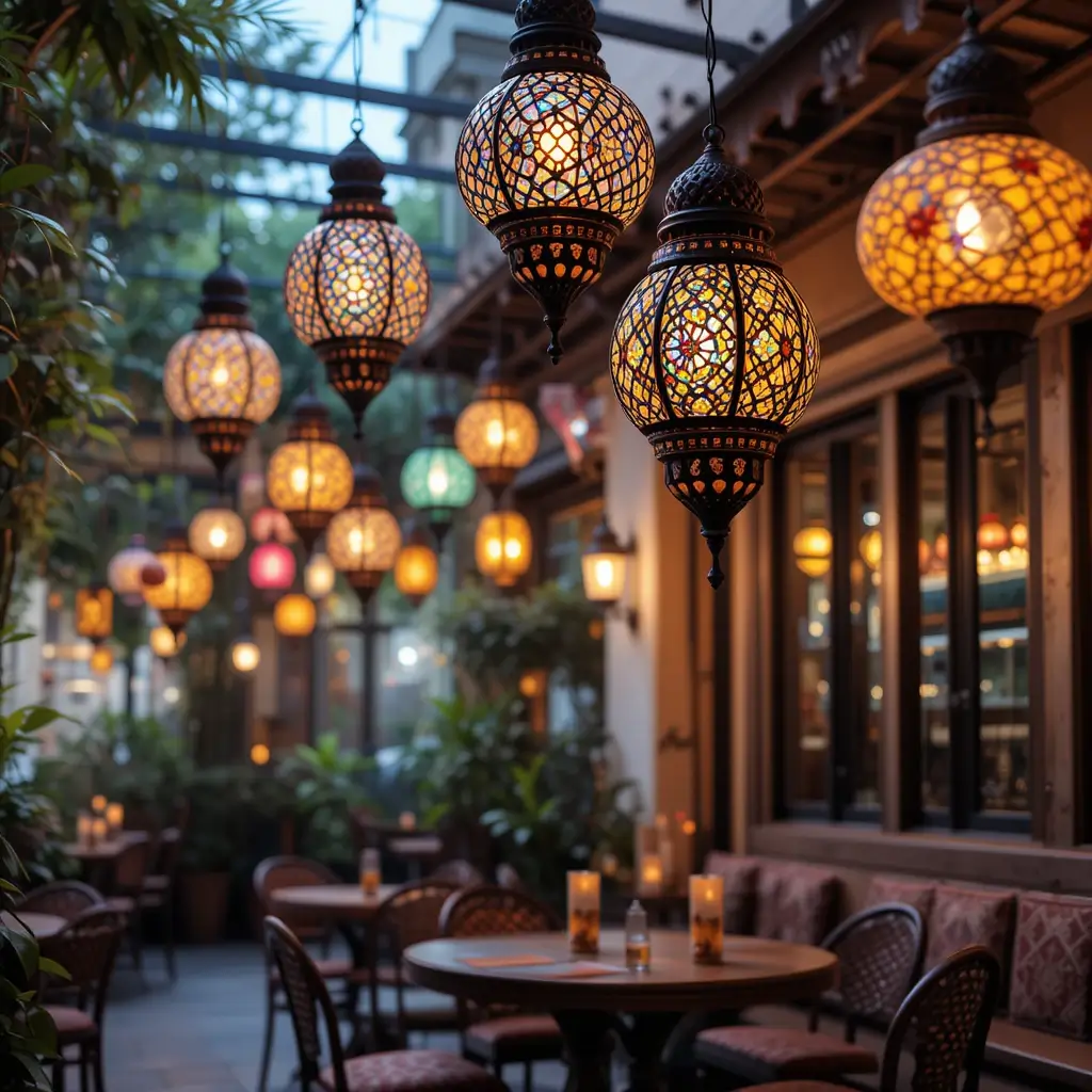 Moroccan Hanging Lanterns for Exotic Vibes