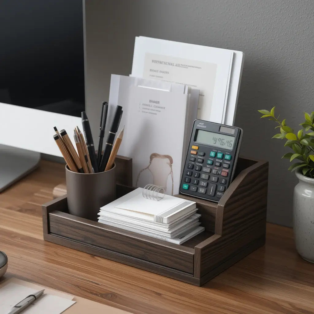 Multi Functional Desk Organizer