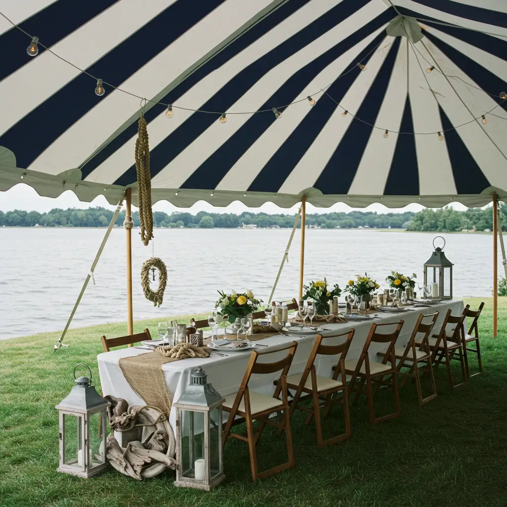 Nautical-Inspired Tent