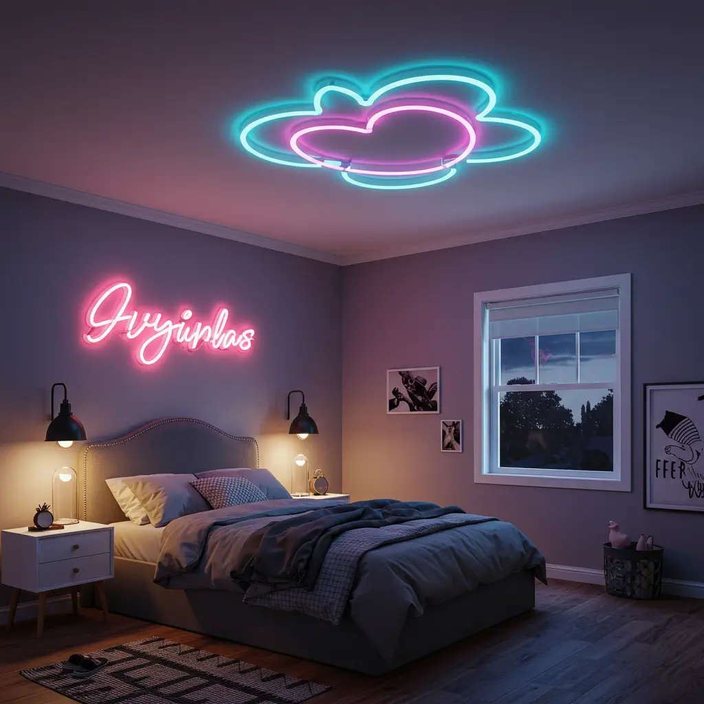 Neon Ceiling Lights