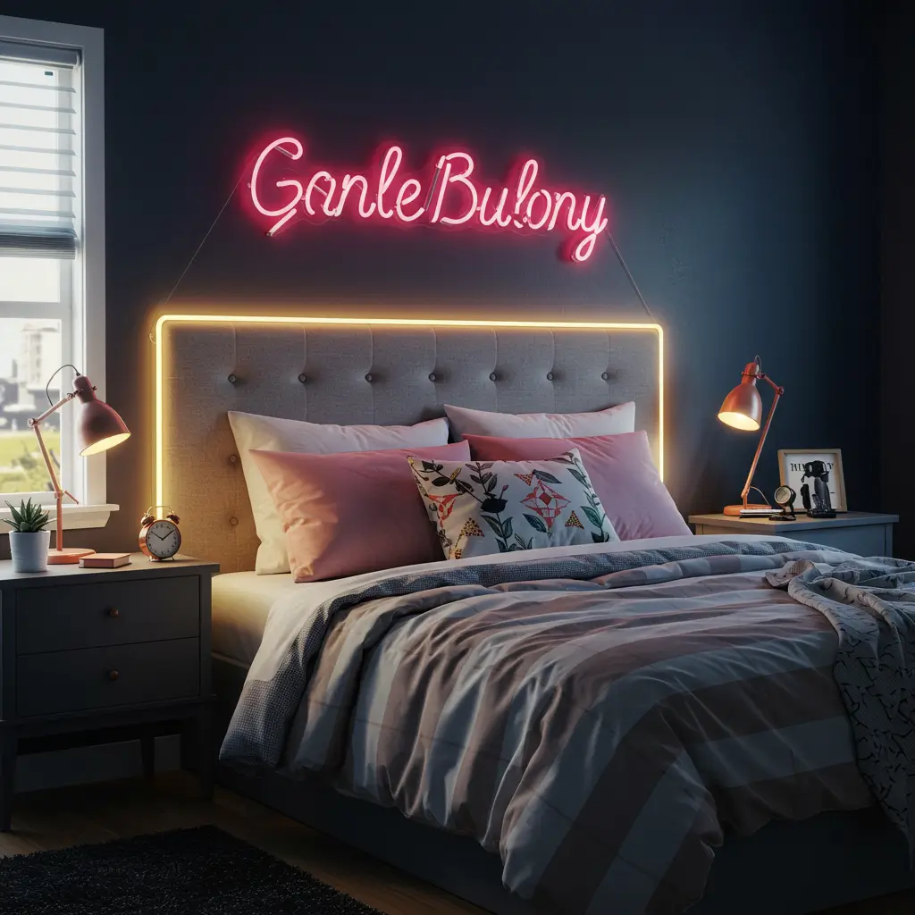Neon Sign Headboards